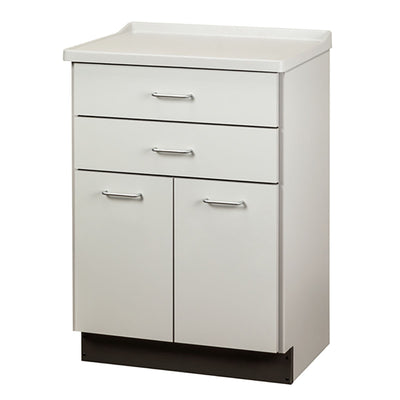 Clinton, Treatment Cabinet, Molded Top, 2 Doors, 2 Drawers