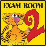 Clinton, Exam Room 2 Sign