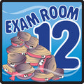 Clinton, Sign, Ocean Series, Exam Room 12 Sign