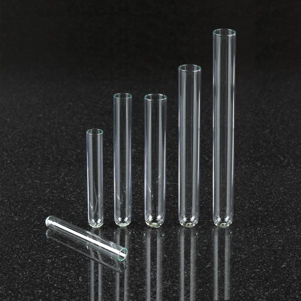 Globe Scientific Culture Tube, Borosilicate Glass, 20 x 150mm, 36mL, 125 of Box, 4 Boxes of Case - GS-1522