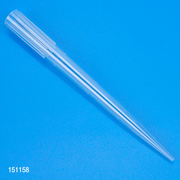 Globe Scientific Pipette Tip, 100 - 1300uL, Certified, Universal, Graduated, Natural, 98mm, Extended Length