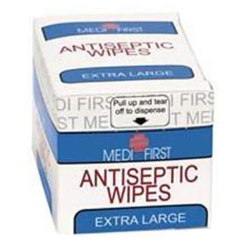 Medique Pharmaceuticals Wipe Medi-First Benzalkonium Chloride 0.4% XL 20/Pk - 21471