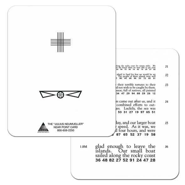 JULIUS NEUMUELLER NEAR POINT CARD