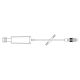 Baxter Healthcare IV Extension Set 9 M LL Adptr/Clr Primary Infusion Spike 48/Ca - 2H5660