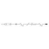 Baxter Healthcare IV Sol Set Cnt-Fl 10Drp 2 Intrlnk Inj Sites: 86", 14 M LL Adptr Prmry Infs 48/Ca - 2H6519