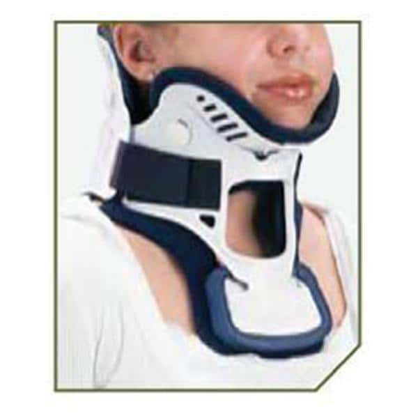 DJO, Inc Collar Miami J P3 Infant 6-12yr Cervical Plastic Green Size 9-13" Each - 79-83202