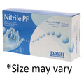Dash Medical Gloves Inc Gloves Exam Nitrile PF Powder-Free Nitrile Latex-Free X-Large Blue 100/Bx, 10 BX/CA - NPF100XL