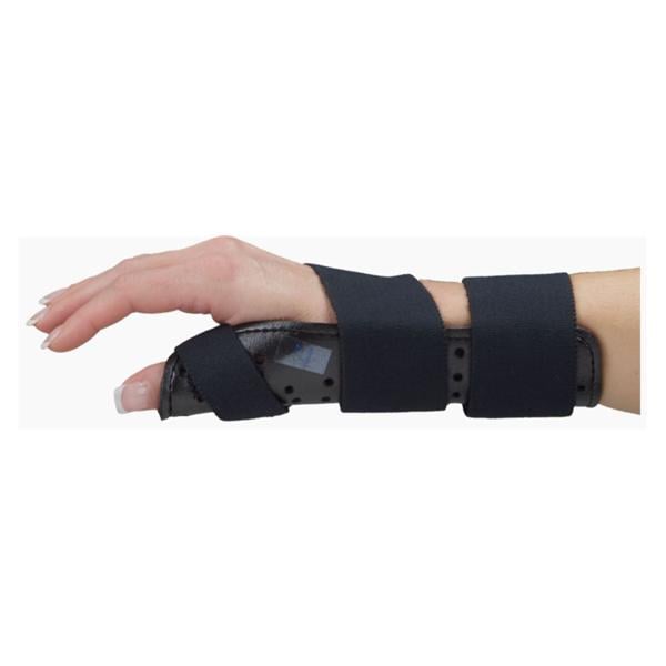 Deroyal Industries Inc Splint Spica Wrist/Thumb Black 3.5-4.25" Size Medium/Large Right Each - 343M/LR