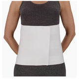 Deroyal Industries Inc Binder Compression Abdominal Elastic Solid Panel White 10" Universal Each - 13640000