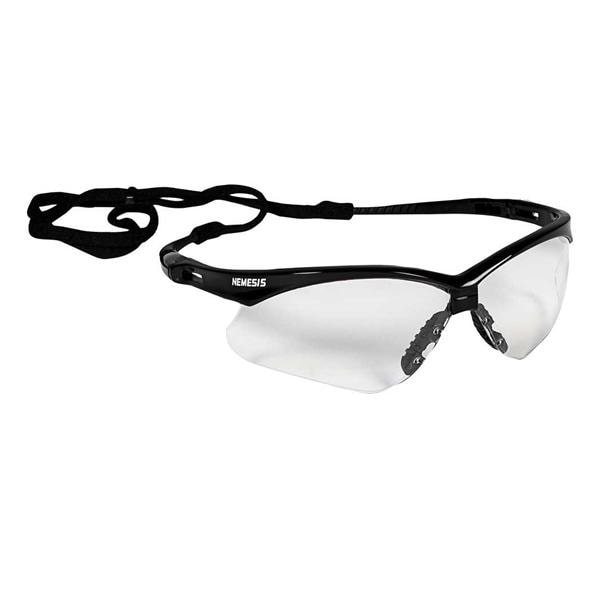 Kimberly Clark Professional Eyewear Safety Nemesis One Size Fits Most Clear Lens / Black Frame Each, 12 Each/CA - 25679