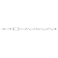 Baxter Healthcare IV Solution Set 3 Interlink Injection Sites: 87", 39", 6" 115" 60 Drops/mL Each, 12 Each/CA - 2C7562