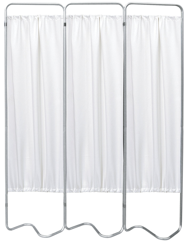 Omnimed 3 Section Medical Privacy Screen Curtains