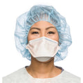 O & M Halyard Respirator & Surgical Mask N95 Particulate FluidShield ASTM Level 3 Reg Sz 35/Bx, 6 BX/CA - 46727