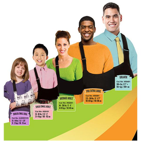 Brownmed Sling Arm Cotton/Spandex 6'7-7'2" Universal Each - J50401ZL