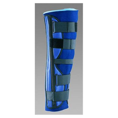 DJO, Inc Splint Immobilizer Clinic Adult Knee Foam Blue Size 16" Small Universal Each - 79-80810