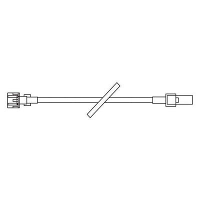 Baxter Healthcare IV Extension Set AtoSyr 60" Male Luer Lock Adapter Primary Infusion Spike 50/Ca - 2N3349