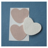 Aetna Felt Corporation Pad Orthopedic Metatarsal Felt 3-1/8x2.5" 1/8" Thick Adhesive White 100/Bg - 31119