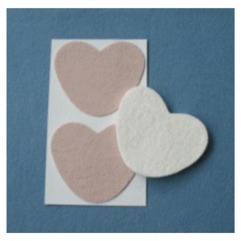 Aetna Felt Corporation Pad Orthopedic Metatarsal Felt 3-1/8x2.5" 1/8" Thick Adhesive White 100/Bg - 31119