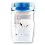 Alere Toxicology iCup Drug Screen Test Kit Moderately Complex 3 Panel 25/Bx - Products - I-DOA-1237