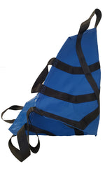 Portable Transport Seat/Chair, All Impervious w/8 Handles, Royal Blue - FE-16-1909