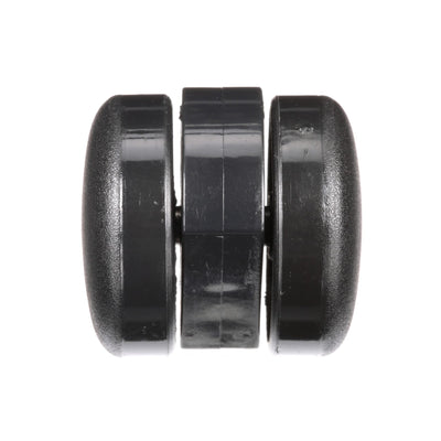 Hillrom Caster, Swivel, 40mm, Twin, Black - 160602