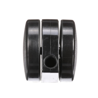 Hillrom Caster, Swivel, 50mm, Twin, Black - 160603