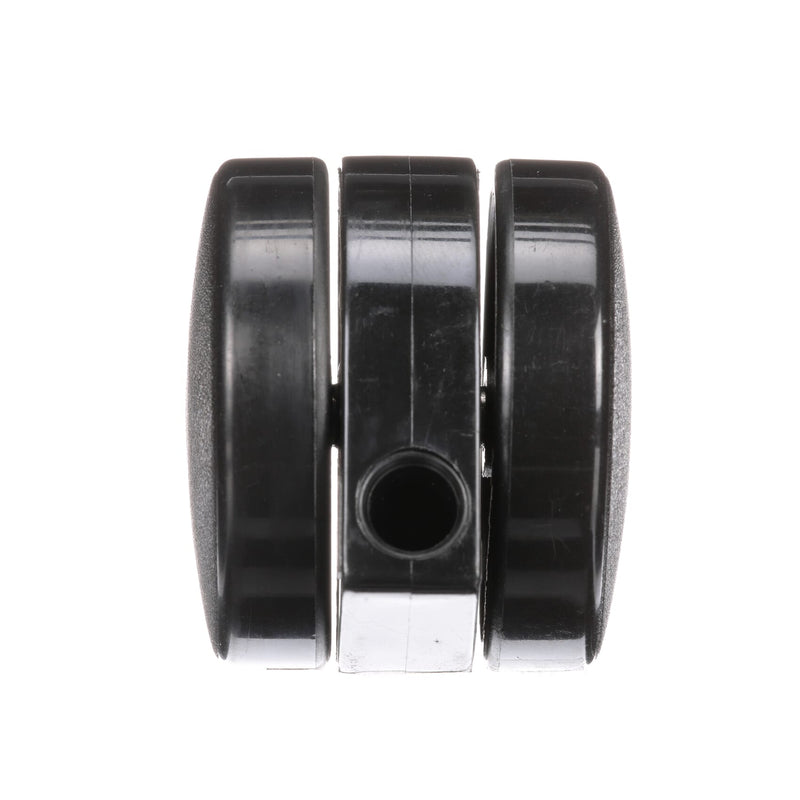 Hillrom Caster, Swivel, 50mm, Twin, Black - 160603