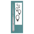 Miltex Curette Dermal Piffard 6-1/4" #5 10mm Oval Tip Stainless Steel Each - Integra Miltex - 33-11A
