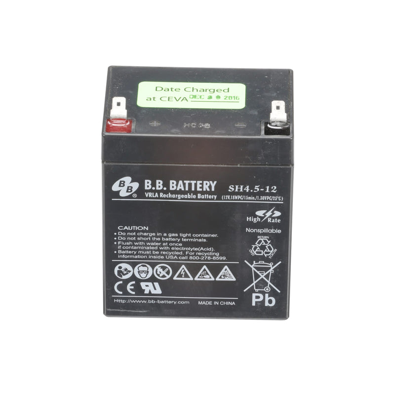 Hillrom Battery, Lead Acid, 12V, 4.5Ah - 161519