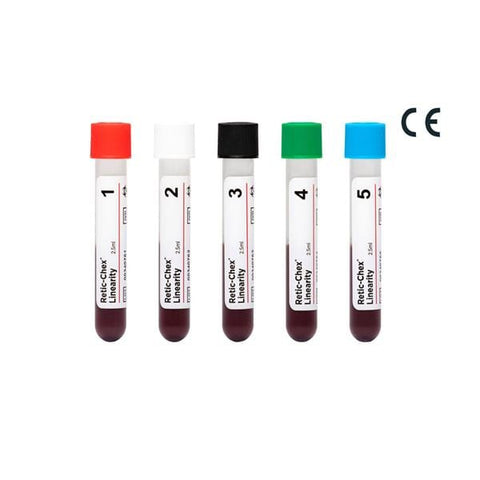Streck Labs, Inc Retic-Chex Hematology Reticulocyte Linearity For Cell-Dyn/ LH750 5x2.5mL Each - 285535
