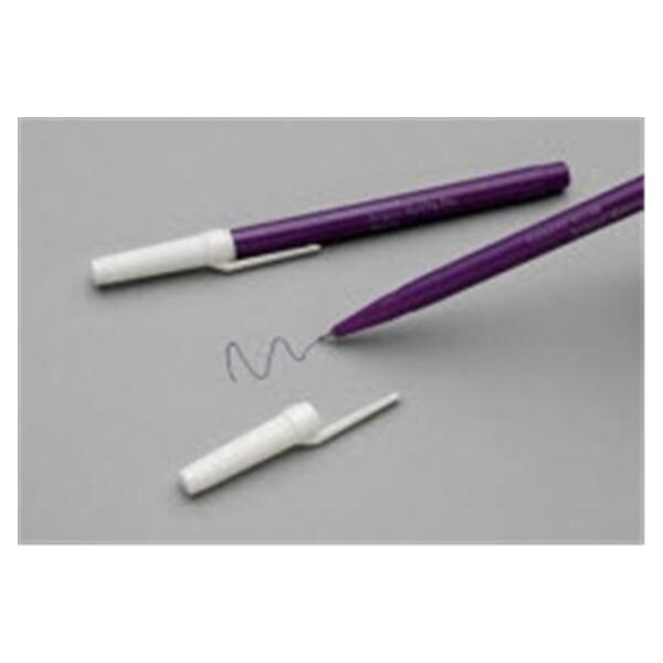 Aspen Surgical Marker Skin Richard-Allan Gentian Ink Bulk Tip Non-Sterile 500/Bx - 2531BN