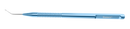 RUMEX Anterior/Posterior Capsule Polisher, Angled 135°, Length 120 mm, Round Titanium Handle