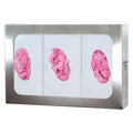 Bowman Medical Products Glove Box Holder Stainless Steel Triple Gray Each - GS-006