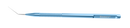 RUMEX Reversed Sinskey Hook, Angled, 0.15 x 10.00 mm Shaft, Length 117 mm, Round Titanium Handle