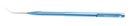 RUMEX Bechert Nucleus Rotator, Angled, Y-Shaped Tip, Length 121 mm, Round Titanium Handle