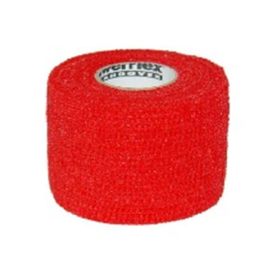 Andover Coated Products Tape Compression PowerFlex Elastic 1.5"x6yd Cohesive Red 32/Case - 3715RD-032
