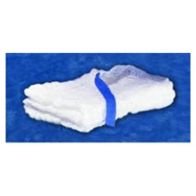 Medical Action Industries Sponge Laparotomy Sterile 1% Cotton 18x18" X-Ray Detectable 200/Ca - 402