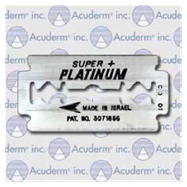 Acuderm, Inc Blade Surgical Acu-Razor Standard Stainless Steel Autoclavable Disposable 100/bx - R100