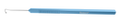 RUMEX Jameson Muscle Hook, 2.00 mm Bulbous Tip, 9.50 mm Flat Hook, Length 135 mm, Flat Titanium Handle