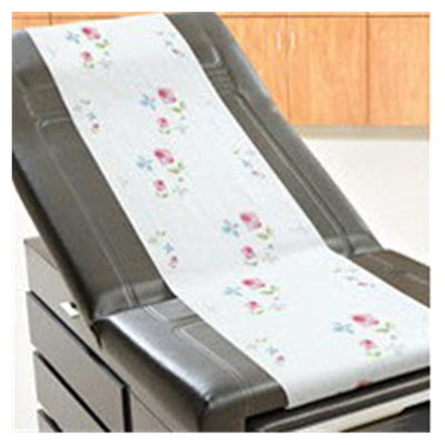 Graham Medical Table Paper Exam Rose Garden Smooth 21 in x 225 in Rose Garden 12/Ca - 46845