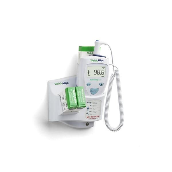 Welch Thermometer Digital SureTemp Plus 690 Dual Scale Wall Mount Oral Probe Eachch - Allyn - 01690-400