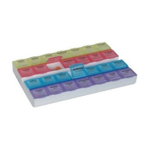 Apothecary Products Planner Pill Medtime Plastic Large 3/Pk - 67169