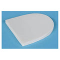 Aetna Felt Corporation Pad Orthopedic MPS Heel Felt 3-1/8x2.75" 3/16" Thick White Bg - 22219