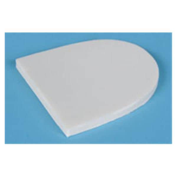 Aetna Felt Corporation Pad Orthopedic MPS Heel Felt 3-1/8x2.75" 3/16" Thick White Bg - 22219