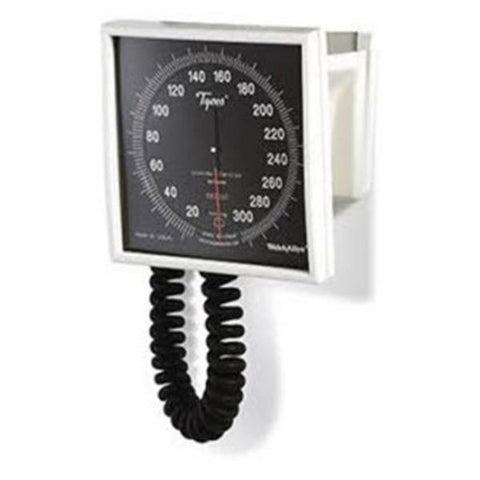 Welch Sphygmomanometer Aneroid Tycos 767 Series Adult Dial Display Black/White Each - Allyn - 7670-02