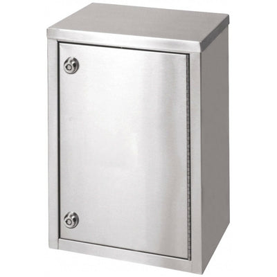 Omnimed Single Door Narcotic Cabinet W 2 Shelves (15"H X11"W X8"D)