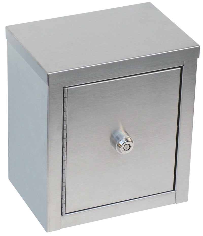 Omnimed Mini Double Door Narcotic Cabinet (9”H X 8”W X5 5⁄8”D)