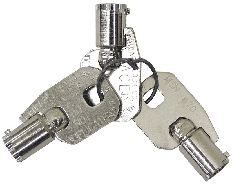 Omnimed Replacement Wafer Keys (3)