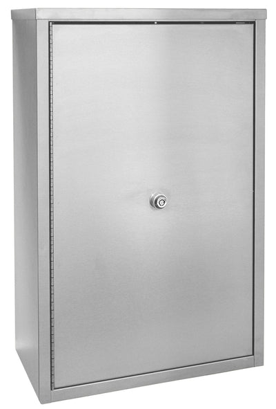 Omnimed Double Door Narcotic Cabinet With 4 Shelves (24”H X 16”W X 8”D)