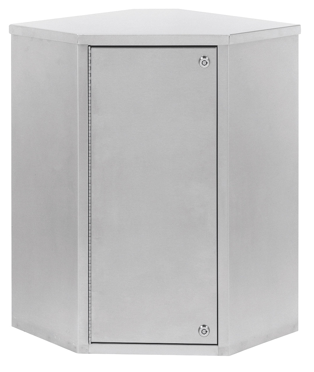 Omnimed Corner Double Door Narcotic Cabinet (24”H X 22.8”W X 15.6”D)